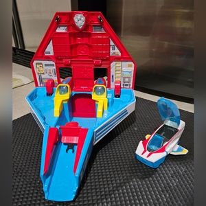 Paw Patrol Transforming Mighty Pups Jet Command Center